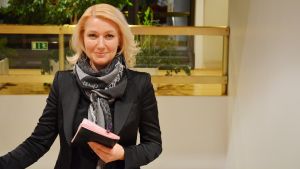 Maria Guzenina (SDP) vill se nya krafter i Västmetrobolagets styrelse. Esbopolitikern Maria Guzenina.