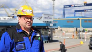 Huvudförtroendeman Juha Jormanainen. Huvudförtroendeman Juha Jormanainen