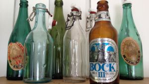 Härliga gamla flaskor från Bocks bryggeri i Vasa. Bryggeriet har just återupstått från de döda. kaskö