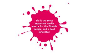Yle's mission in English.