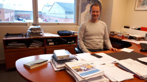 Björn Åkerlund, vd för Alholmens kraft Björn Åkerlund, vd på Alholmens Kraft