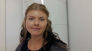 Jenni Haapala på Marthaförbundet i Vasa. Jenni Haapala på Marthaförbundet.