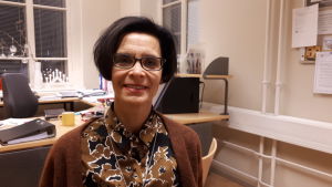 Maria Aho, enhetschef för vuxen socialarbete i Jakobstad Maria Aho, enhetschef för vuxen socialarbete i Jakobstad