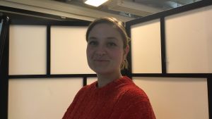 Amanda Birging från Allt för Alla Kvinnofront Stockholm. Bild på Amanda Birging från Allt för Alla Kvinnofront Stockholm.