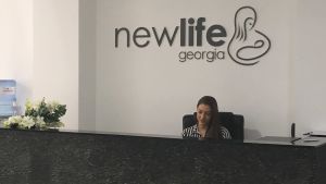 New Life är en av de största surrogatförmedlingarna i världen. Bild från fertilitetskliniken New Lifes huvudkontor i Tbilisi.