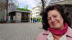 Irina Djakova hoppas att ukrainska unga ska hitta jobb i hemlandet Irina Djakova hoppas att ukrainska unga ska hitta jobb i hemlandet