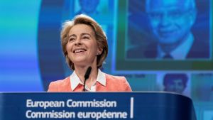 Ursula von der Leyen presenterade 10.9.2019 förslagen till nya kommissionärer Ursula von der Leyen