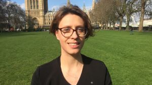 Forskaren Agata Gostynska-Jakubowska vid tankesmedjan Centre for Europen Reform i London. Forskaren Agata Gostynska-Jakubowska vid tankesmedjan Centre for Europen Reform i London