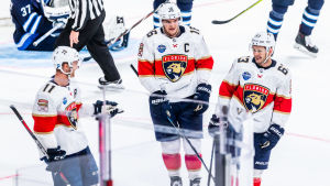 Huberdeau, Barkov och Dadonov har varit vassa den här säsongen. Barkov i mitten tillsammans med kedjekamraterna Dadonov och Huberdeau