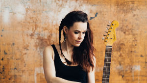 Erja Lyytinen vill göra blues, på sitt eget sätt. Erja Lyytinen, Helsinki, 26.02.2020