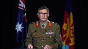 Australiens försvarschef Angus Campbell höll på torsdagen en presskonferens om den rapport där det äntligen redogörs för de misstänkta krigsbrotten. Australiens försvarschef Angus Campbell höll på torsdagen en presskonferens om den rapport där det äntligen redogörs för de misstänkta krigsbrotten.