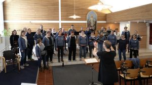 Gaudete kuoro.