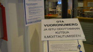 Jouren vid Haartmanska sjukhuset i Helsingfors. Haartmanska sjukhusets jour i Helsingfors.