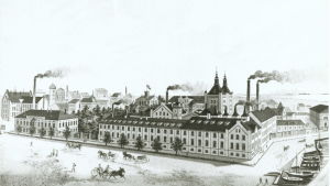 Bryggeriet i Sandviken på 1870-talet Sandviken i Helsingfors på 1870-talet