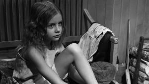 Kristina Klockars som Rut i en filmatisering av Anna Bondestams Klyftan, 1973