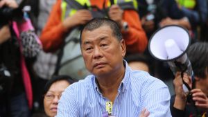 Jimmy Lai. Mediemogulen Jimmy Lai är en av Hongkongs mest kända antikinesiska demokratiaktivister.