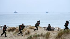 Militärövningen Baltops pågick i norra Polen i juni. Militärövningen Baltops i norra Polen i juni 2016.