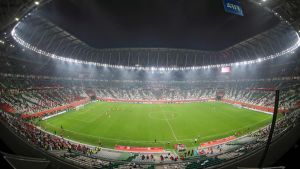 Arena i Qatar 2021.