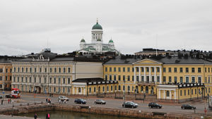 Helsingfors är långt ifrån den första staden som inför genusbudgetering. Vy över Helsingfors domkyrka.