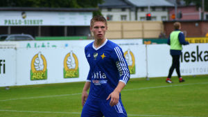 Jeremiah Streng är ett spännande löfte i IFK:s led. Jeremiah Streng spelar fotboll i Vasa IFK.
