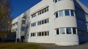 Tingsrättens hus i Karleby där Marina Ek-Bäck arbetar vid åklagarämbetet. Tingsrättens hus i Karleby