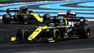 Daniel Ricciardo, Kimi Räikkönen och Nico Hülkenberg. Daniel Ricciardo, Kimi Räikkönen och Nico Hülkenberg.