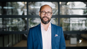 Tero Kallio, vd för bilimportörernas förbund, förutspår en liten tillväxt i bilhandeln år 2020. Försäljningen väntas ändå vara lägre än år 2018. Tero Kallio, Vantaa, 16.08.2019