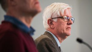 Johan Carlson är generaldirektör på Folkhälsomyndigheten. Johan Carlson, generaldirektör på Folkhälsomyndigheten.