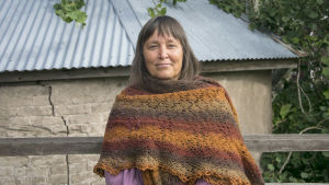 Nina Sjöberg har inte tid att använda allt råmaterial hon har. Porträttbild på Nina Sjöberg.