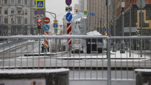 Flera gator i centrum av Moskva har stängt för trafik... Avstängda gator i Moskva i samband med demonstration för Aleksej Navalnyj.