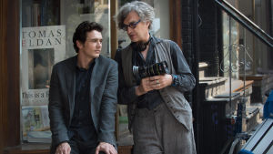 Skådespelaren James Franco och regissören Wim Wenders Skådespelaren James Franco och regissören Wim Wenders