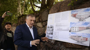 Aleksandr Drozdenko Regionen Leningrads guvernör Aleksandr Drozdenko.