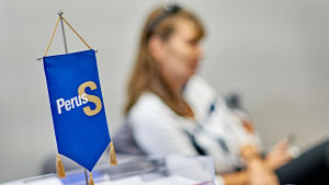 Sannfinländarna klättrar efter ett dåligt resultat senast. Riikka Slunga-Poutsalo