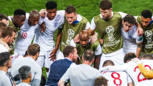 Gareth Southgate ger råd efter 90 spelade minuter. Gareth Southgate ger råd efter 90 spelade minuter.