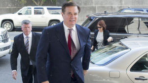 Paul Manafort, Donald Trumps tidigare kampanjchef. Paul Manafort riskerar över 30 års fängelse om han får en fällande dom