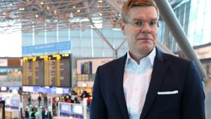 Finavias tekniska direktör Henri Hansson. Finavias tekniska direktör Henri Hansson.