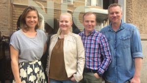 Sonja Kailassaari, Lotta Backlund, Robert Bergholm och Mårten Svartström. Sonja Kailassaari, Lotta Backlund, Robert Bergholm, Mårten Svartström