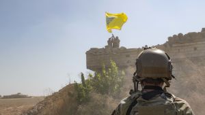 Den kurddominerade SDF-milisen i Syrien har samarbetat med USA i kampen mot terrorgruppen IS. Den kurddominerade SDF milisen i Syrien har samarbetat med USA i kampen mot terrorgruppen IS.