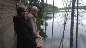 Ulla-Beth Mäki-Jussila och Henrik Wiik. Ulla-Beth Mäki-Jussila och Henrik Wiik.