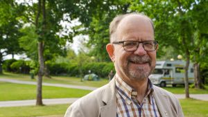 Lovisa stads utvecklingsdirektör Sten Frondén konstaterar att sommaren gått bra. Lovisa stads utvecklingsdirektör Sten Frondén