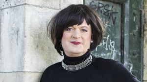 Författaren Fredrik Ekelund som Marisol. Författaren Fredrik Ekelund som Marisol. 2018.