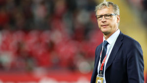 Markku Kanerva har koll på ligaspelarna men tröskeln till spel i landslaget är hög. Markku Kanerva.