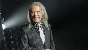 Carl-Kristian Rundman som Polonius. Carl-Kristian Rundman som Polonius i Hamlet på Åbo stadsteater