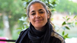 Sara Hebe är en av Argentinas främsta rappare. Bild på Sara Hebe som är en av Argentinas främsta rappare.
