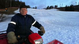 Högst på Matti Peltonens önskelista är köldgrader och snö. Matti Peltonen