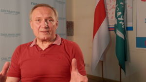 Den vitryska oppositionspolitikern Vladimir Neklayev Den vitryske oppositionspolitikern Vladimir Neklayev
