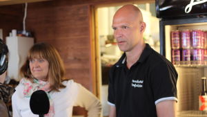 Kati Sandelin och Åke Sirén. Kati Sandelin och Åke Sirén har öppnat krogen Eugenia