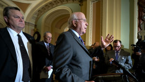 Den demokratiska senatorn Patrick Leahy säger att kongressen röstar om budgetöverenskommelsen senast på torsdag Den demokratiska senatorn Patrick Leahy säger att kongressen röstar om budgetöverenskommelsen senast på torsdag