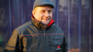 Karl Åberg hoppas att aveln lyckas, annars är det köttproduktion som gäller. Karl Åberg.