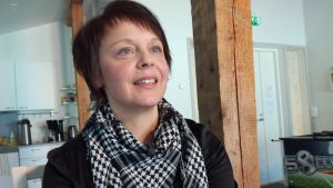 Heli Näreaho, handledare på Vasa mödra-och skyddshems öppenvårdsenhet. Heli Näreaho, handledare Vasa mödra-och skyddshem